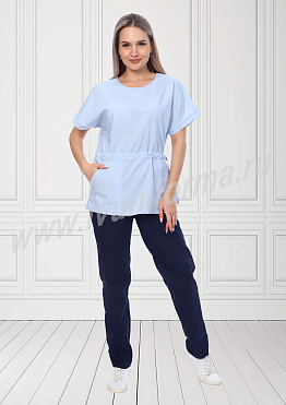 Блуза медицинская женская арт. М-40-03-ПАН