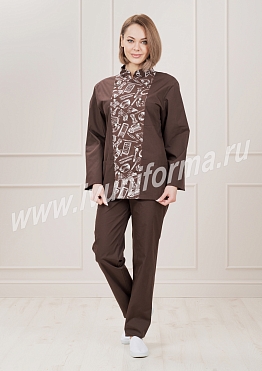 Куртка повара женская арт. ПВ-01-08-ТС