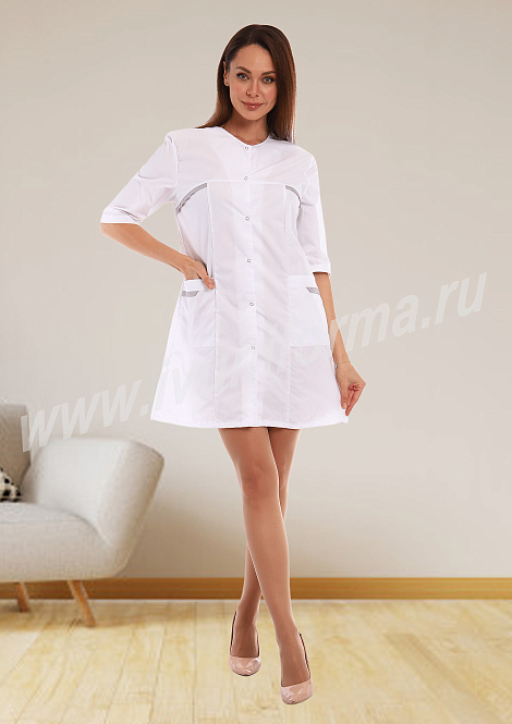 Халат медицинский женский арт. М-20-165-ТС