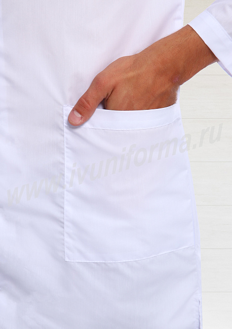 Халат медицинский мужской арт. М-20-158-ТС